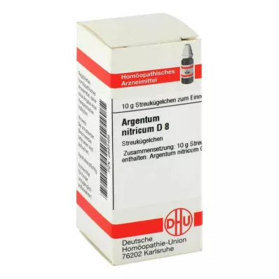 ARGENTUM NITRICUM D 8 σφαιρίδια, 10 g