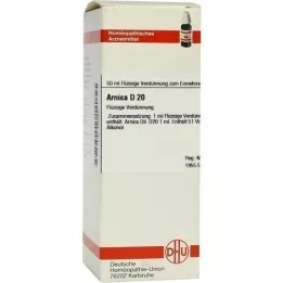 ARNICA Αραίωση D 20, 50 ml