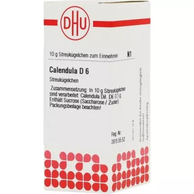 CALENDULA D 6 σφαιρίδια, 10 g