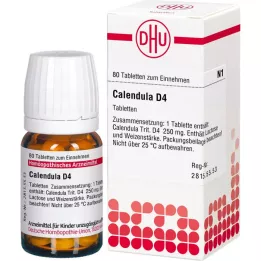 CALENDULA D 4 δισκία, 80 κάψουλες