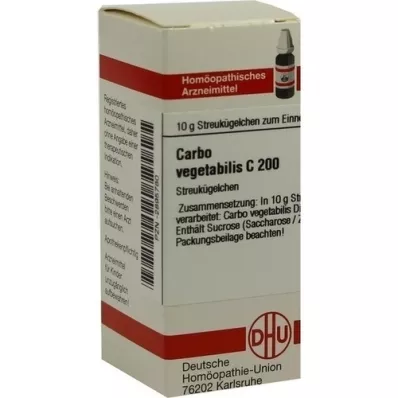 CARBO VEGETABILIS C 200 σφαιρίδια, 10 g