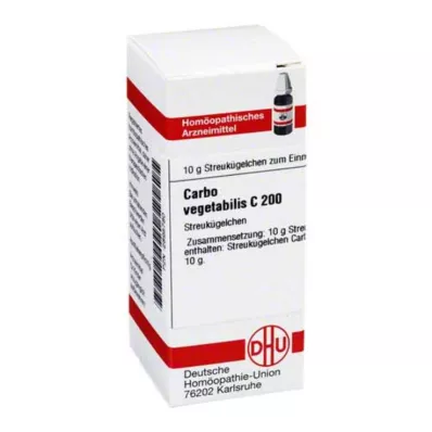 CARBO VEGETABILIS C 200 σφαιρίδια, 10 g