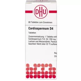 CARDIOSPERMUM D 4 δισκία, 80 κάψουλες