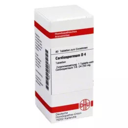 CARDIOSPERMUM D 4 δισκία, 80 κάψουλες
