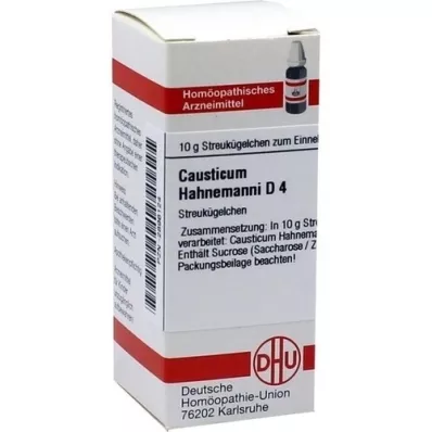 CAUSTICUM HAHNEMANNI D 4 σφαιρίδια, 10 g