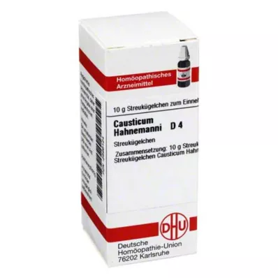 CAUSTICUM HAHNEMANNI D 4 σφαιρίδια, 10 g