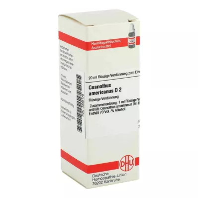 CEANOTHUS AMERICANUS Αραίωση D 2, 20 ml
