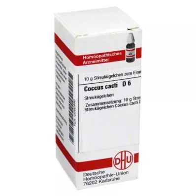 COCCUS κάκτοι D 6 σφαιρίδια, 10 g COCCUS κάκτοι D 6 σφαιρίδια, 10 g