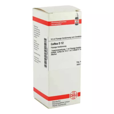 COFFEA D 12 αραίωση, 50 ml COFFEA D 12 αραίωση, 50 ml