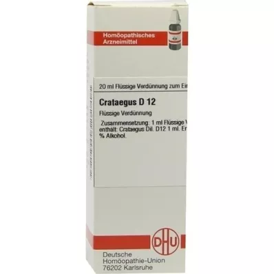 CRATAEGUS D 12 αραίωση, 20 ml