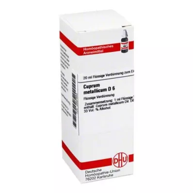 CUPRUM METALLICUM Αραίωση D 6, 20 ml