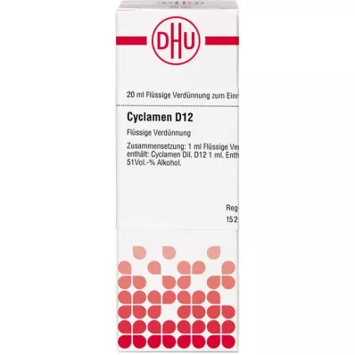 CYCLAMEN D 12 αραίωση, 20 ml