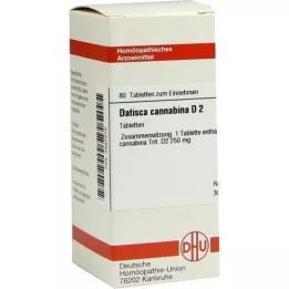 DATISCA cannabina D 2 δισκία, 80 τεμάχια