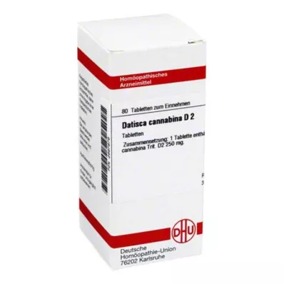 DATISCA cannabina D 2 δισκία, 80 τεμάχια