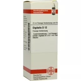 DIGITALIS D 12 αραίωση, 20 ml