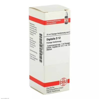 DIGITALIS D 12 αραίωση, 20 ml