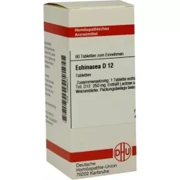 ECHINACEA HAB D 12 δισκία, 80 κάψουλες