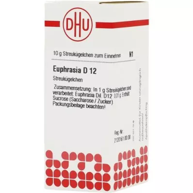 EUPHRASIA D 12 σφαιρίδια, 10 g