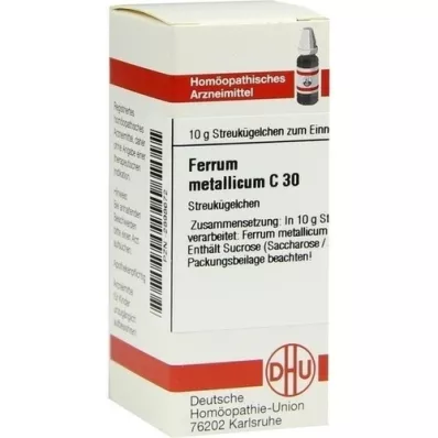 FERRUM METALLICUM C 30 σφαιρίδια, 10 g