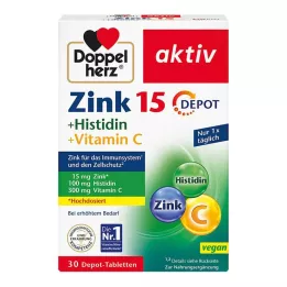 DOPPELHERZ Zinc+Histidine Depot Tablets active, 30 τεμάχια