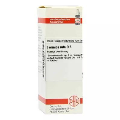FORMICA RUFA Αραίωση D 6, 20 ml