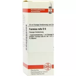 FORMICA RUFA Αραίωση D 6, 20 ml