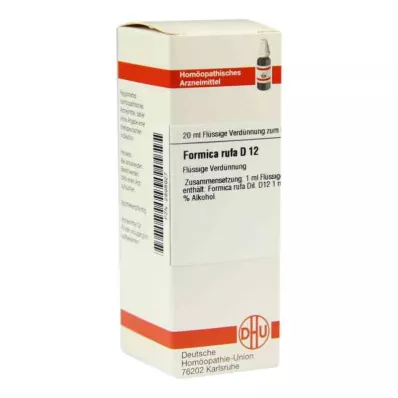 FORMICA RUFA D 12 αραίωση, 20 ml