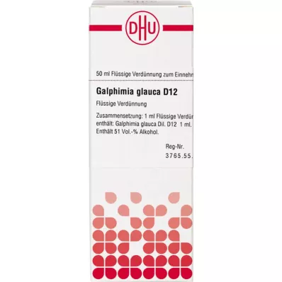 GALPHIMIA GLAUCA D 12 αραίωση, 50 ml
