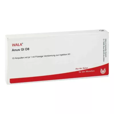 ANUS GL D 8 αμπούλες, 10X1 ml ANUS GL D 8 αμπούλες, 10X1 ml