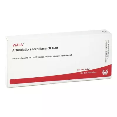 ARTICULATIO sacroiliaca GL D 30 αμπούλες, 10X1 ml