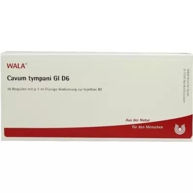 CAVUM tympani GL D 6 αμπούλες, 10X1 ml