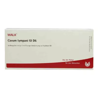 CAVUM tympani GL D 6 αμπούλες, 10X1 ml