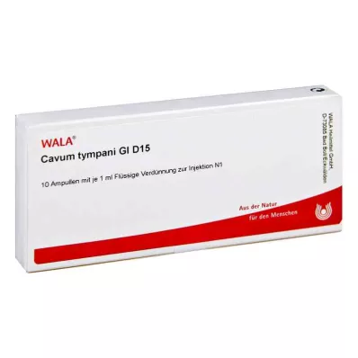 CAVUM tympani GL D 15 αμπούλες, 10X1 ml