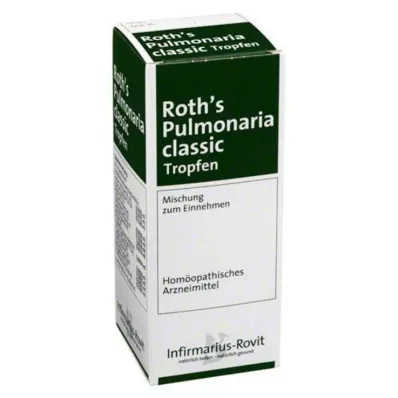 ROTHS Pulmonaria classic σταγόνες, 100 ml ROTHS Pulmonaria classic σταγόνες, 100 ml