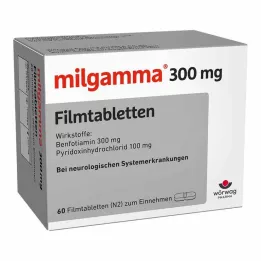 MILGAMMA επικαλυμμένα με λεπτό υμένιο δισκία 300 mg, 60 τεμάχια