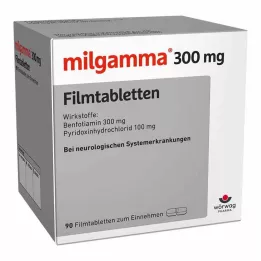 MILGAMMA επικαλυμμένα με λεπτό υμένιο δισκία 300 mg, 90 τεμάχια