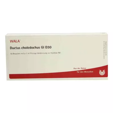 DUCTUS CHOLEDOCHUS GL D 30 αμπούλες, 10X1 ml