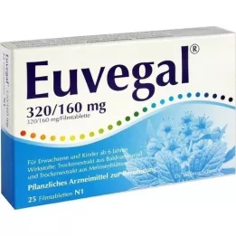 EUVEGAL 320 mg/160 mg επικαλυμμένα με λεπτό υμένιο δισκία, 25 τεμάχια