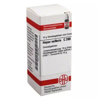 HEPAR SULFURIS C 200 σφαιρίδια, 10 g