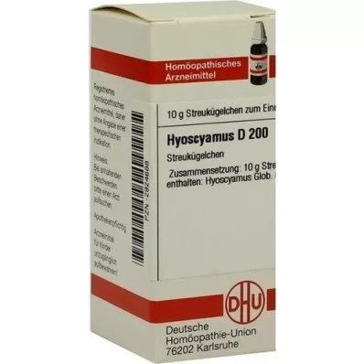 HYOSCYAMUS D 200 σφαιρίδια, 10 g