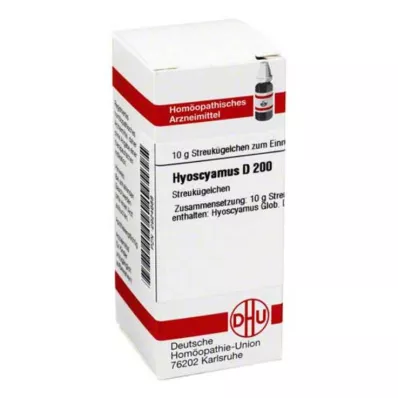 HYOSCYAMUS D 200 σφαιρίδια, 10 g