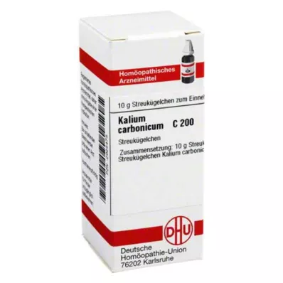 KALIUM CARBONICUM C 200 σφαιρίδια, 10 g
