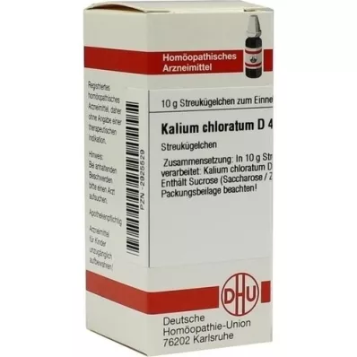 KALIUM CHLORATUM D 4 σφαιρίδια, 10 g