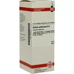 KALIUM SULFURICUM Αραίωση D 6, 50 ml