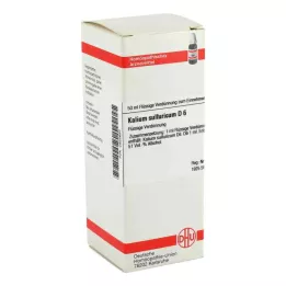 KALIUM SULFURICUM Αραίωση D 6, 50 ml
