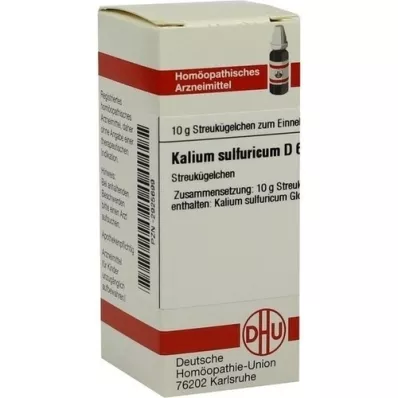 KALIUM SULFURICUM D 6 σφαιρίδια, 10 g