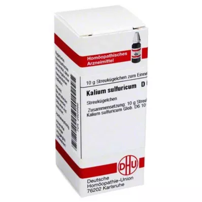 KALIUM SULFURICUM D 6 σφαιρίδια, 10 g