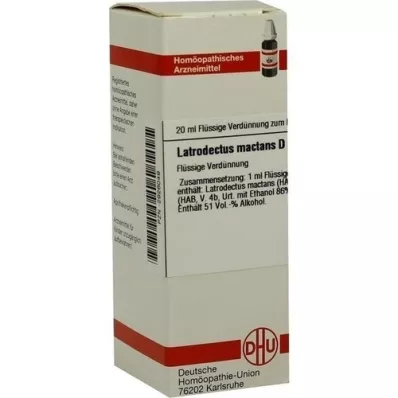 LATRODECTUS mactans D 12 αραίωση, 20 ml