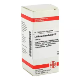 LITHIUM CHLORATUM D 12 δισκία, 80 κάψουλες