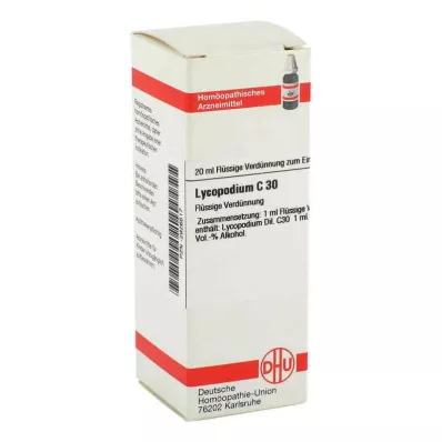 LYCOPODIUM Αραίωση C 30, 20 ml